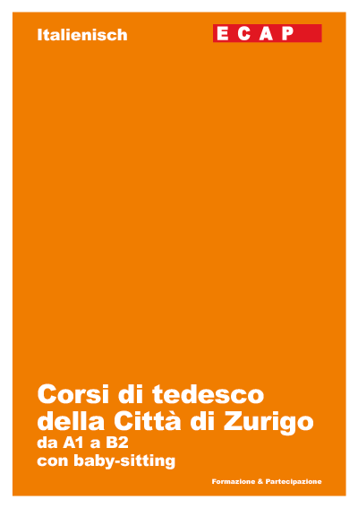 Flyer italienisch