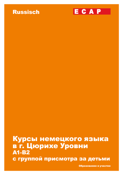 Flyer russisch